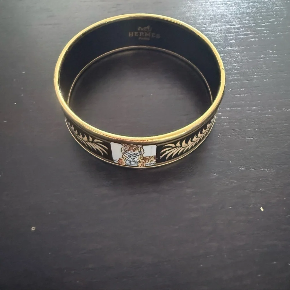 Hermès woman Bracelet Authentic Tiger Vintage